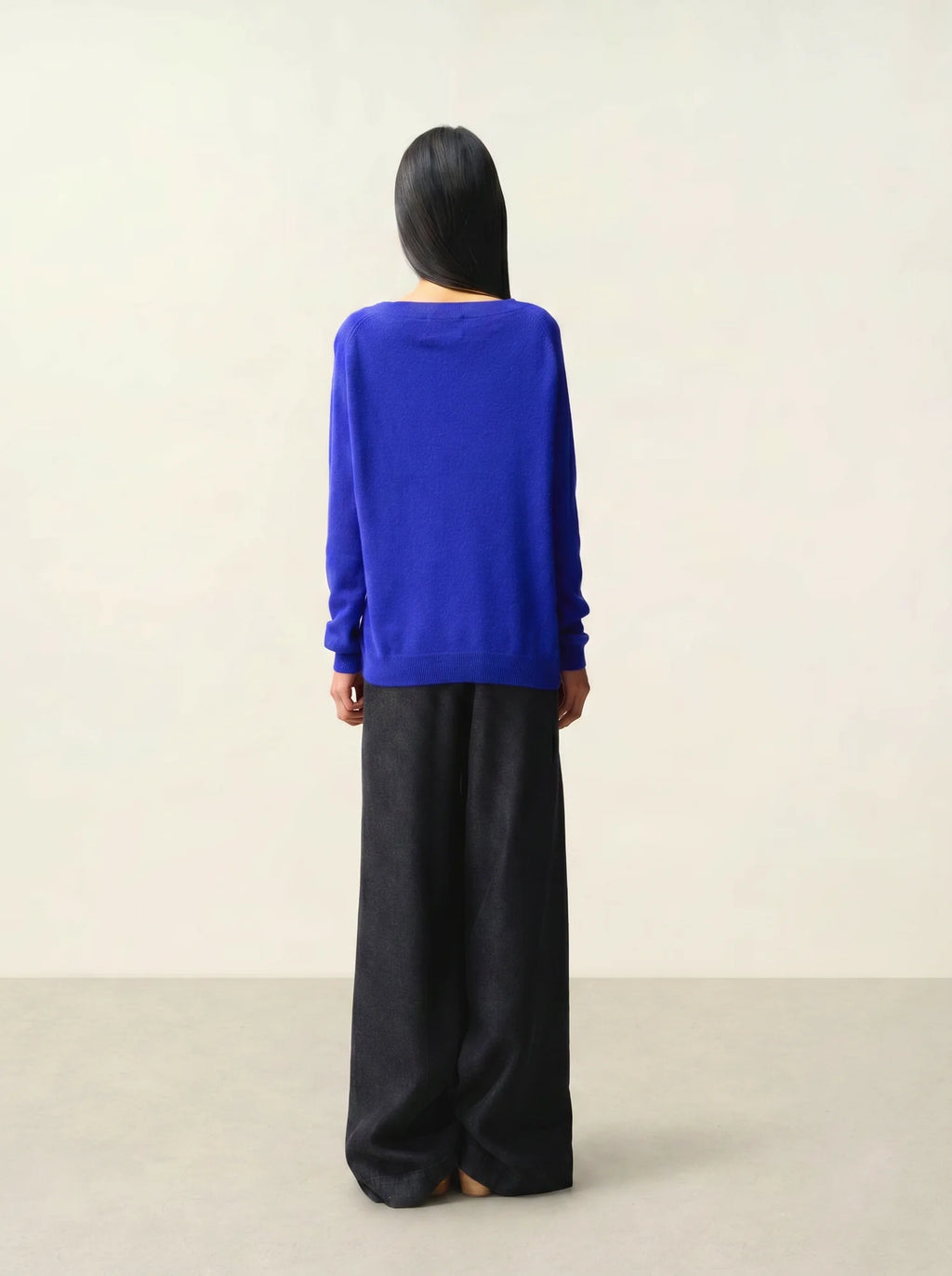 SAVANNAH pullover v-ausschnitt indigo