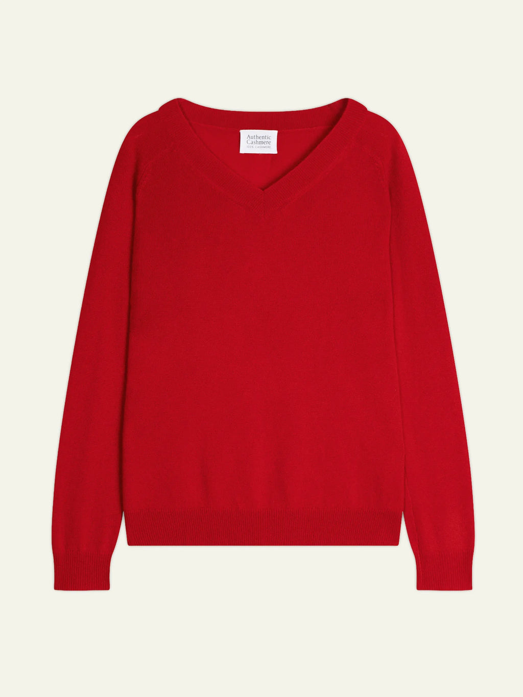 SAVANNAH pullover v-ausschnitt rot