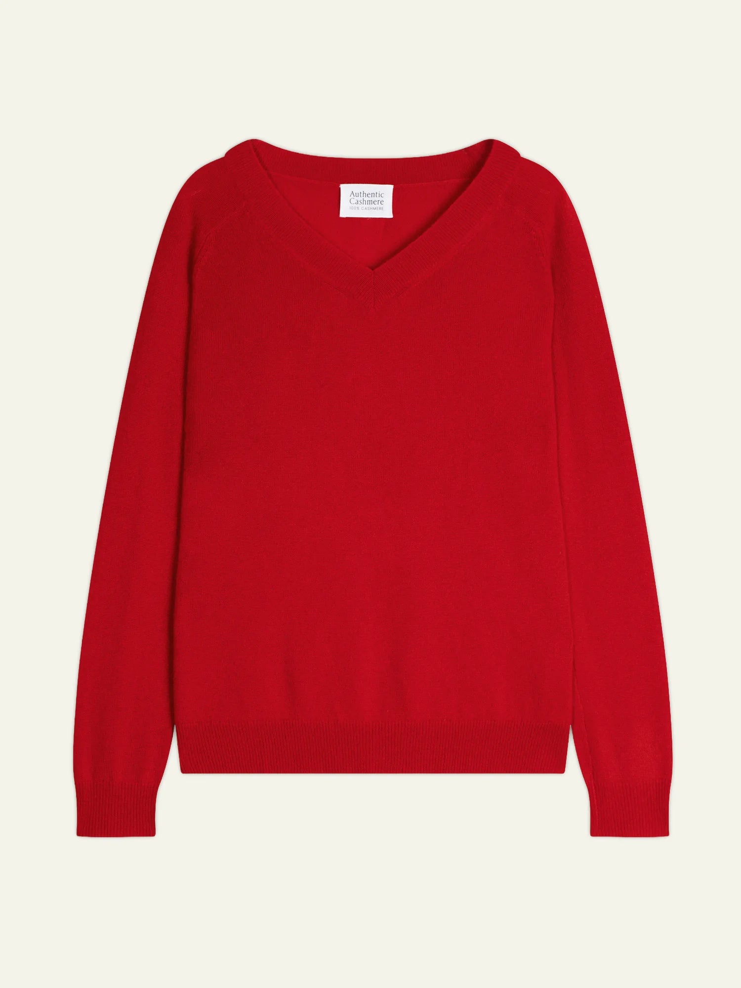 SAVANNAH pullover v-ausschnitt rot