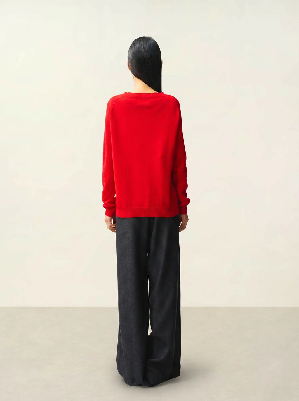 SAVANNAH pullover v-ausschnitt rot