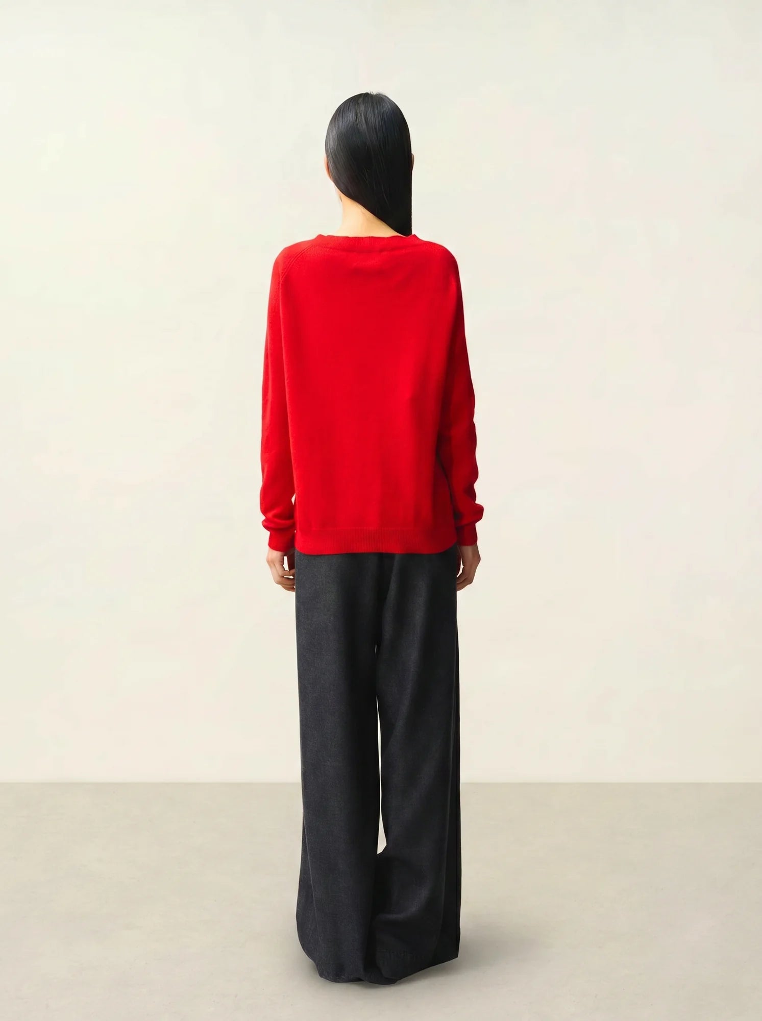 SAVANNAH pullover v-ausschnitt rot