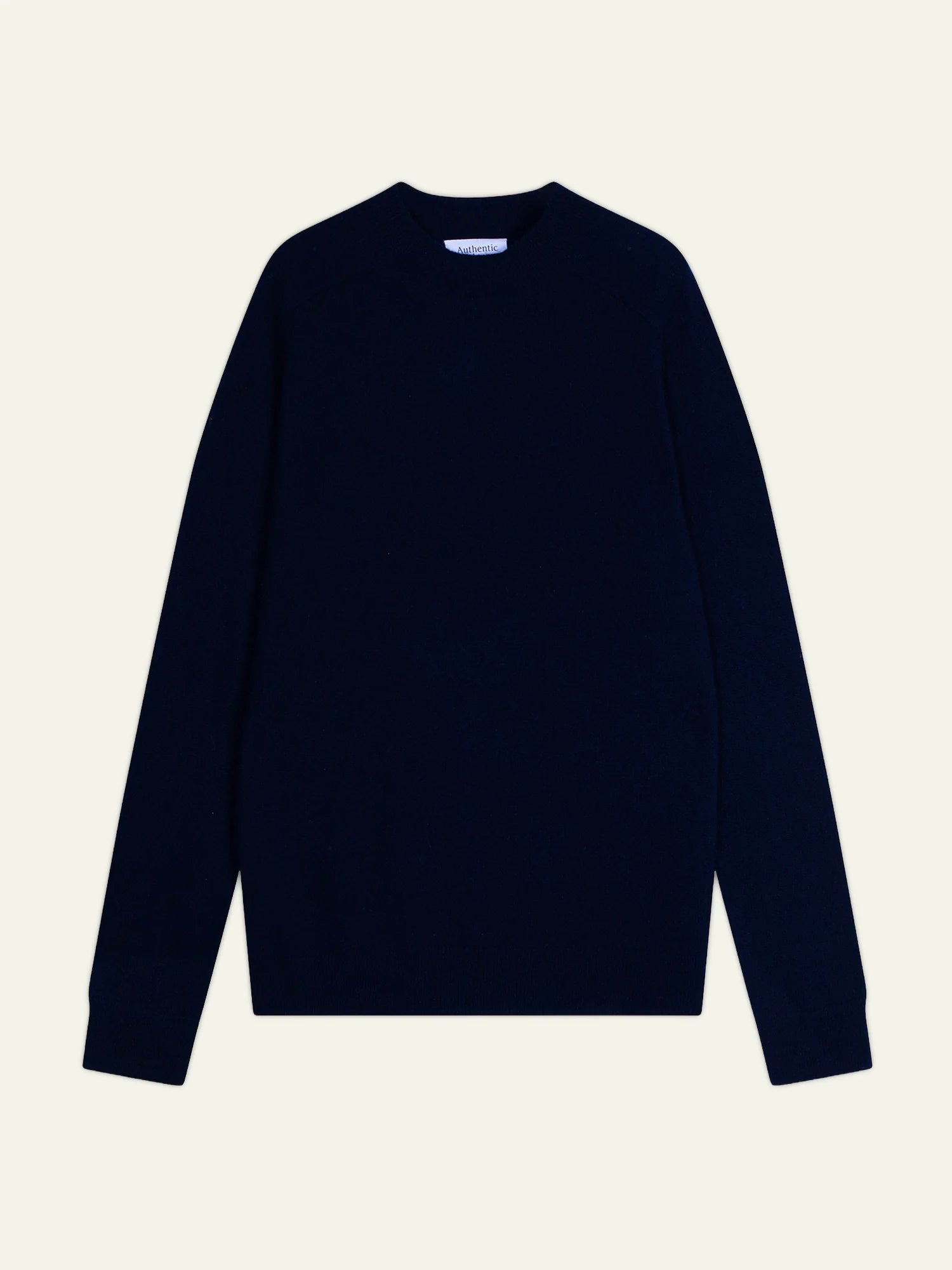 KUNDUM sweater mock neck navy