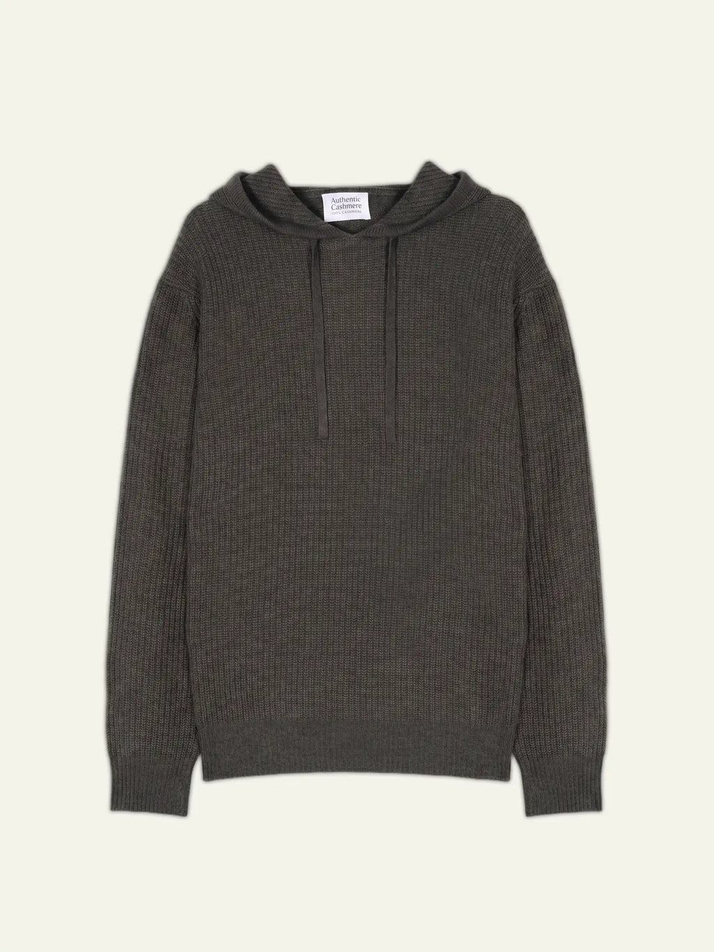 MIDA pullover mit kapuze 4-fädig carbone meliert