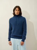 MIDA pullover mit kapuze 4-fädig océan meliert
