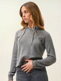 YARLSIDE pull capuche flanelle chiné