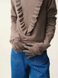 MILO gloves 4 ply heather taupe