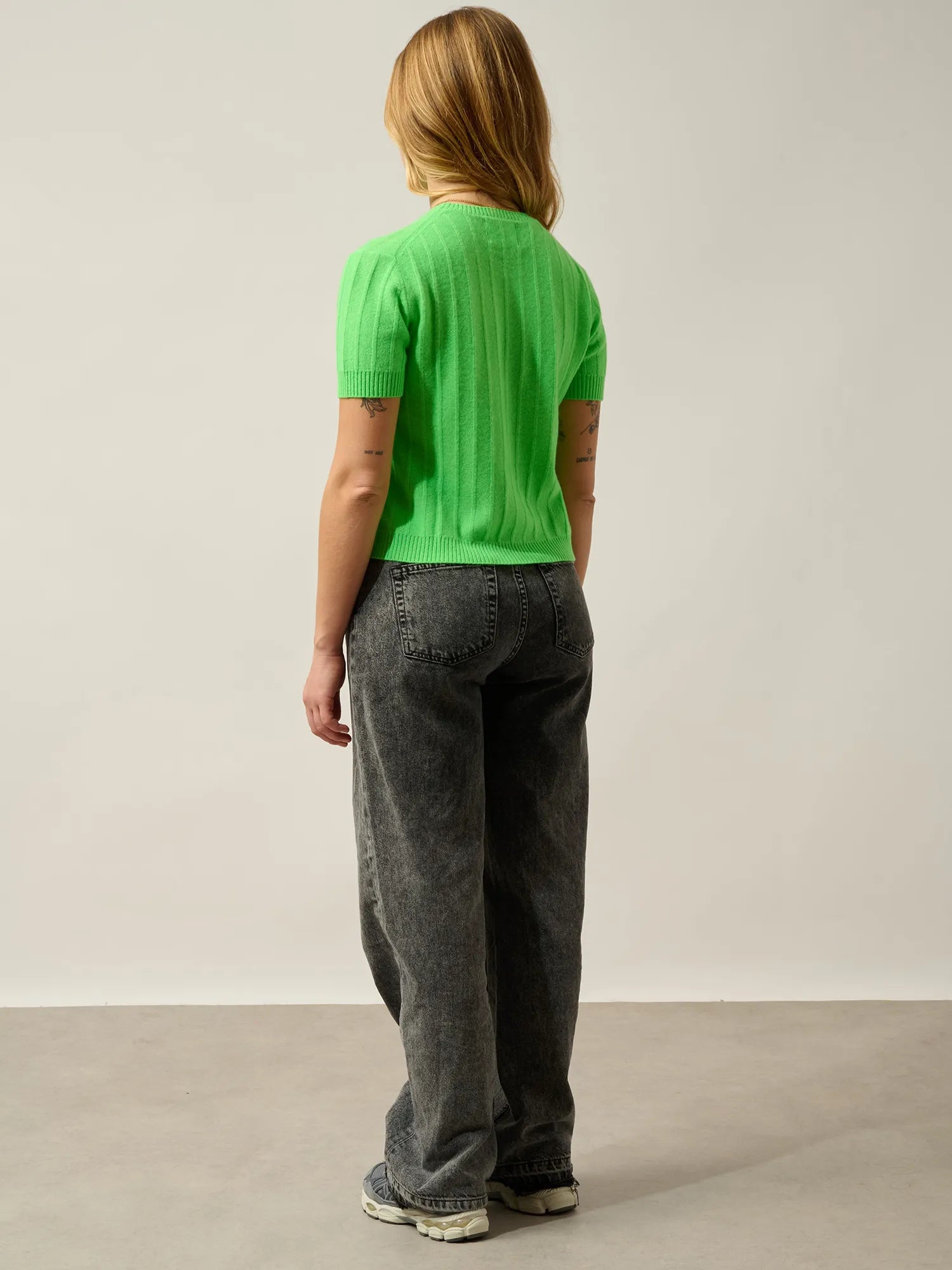 ELIRA T-Shirt Rundhalsausschnitt Neongrün