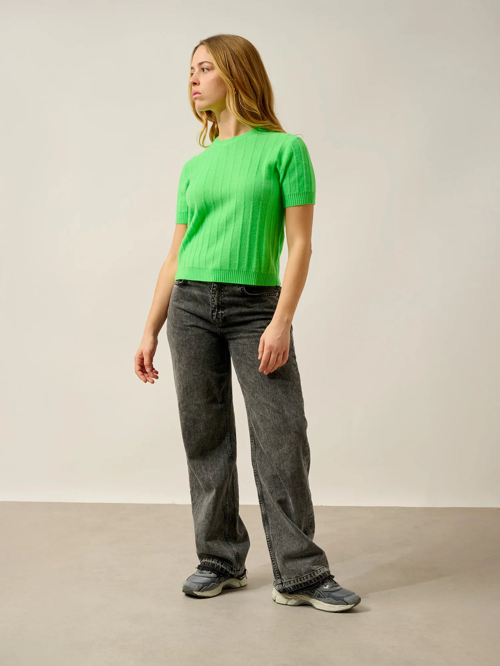 ELIRA T-Shirt Rundhalsausschnitt Neongrün