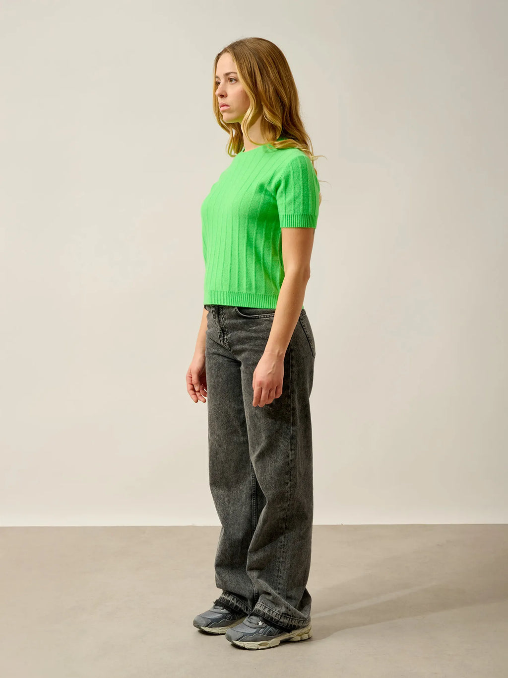 ELIRA T-Shirt Rundhalsausschnitt Neongrün
