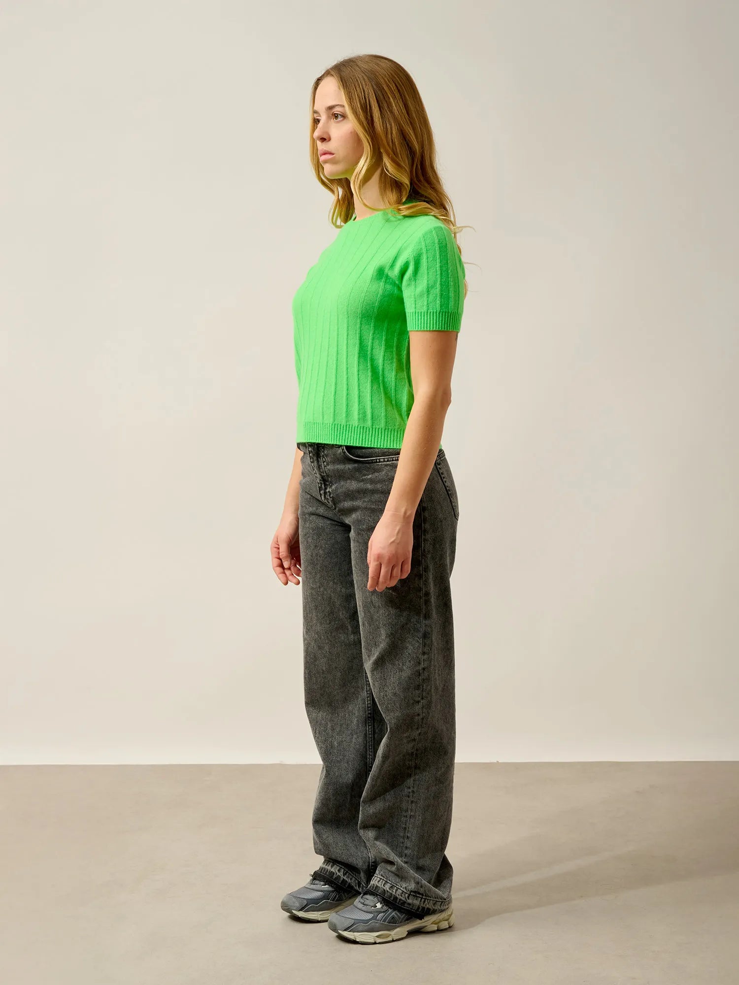 ELIRA T-Shirt Rundhalsausschnitt Neongrün