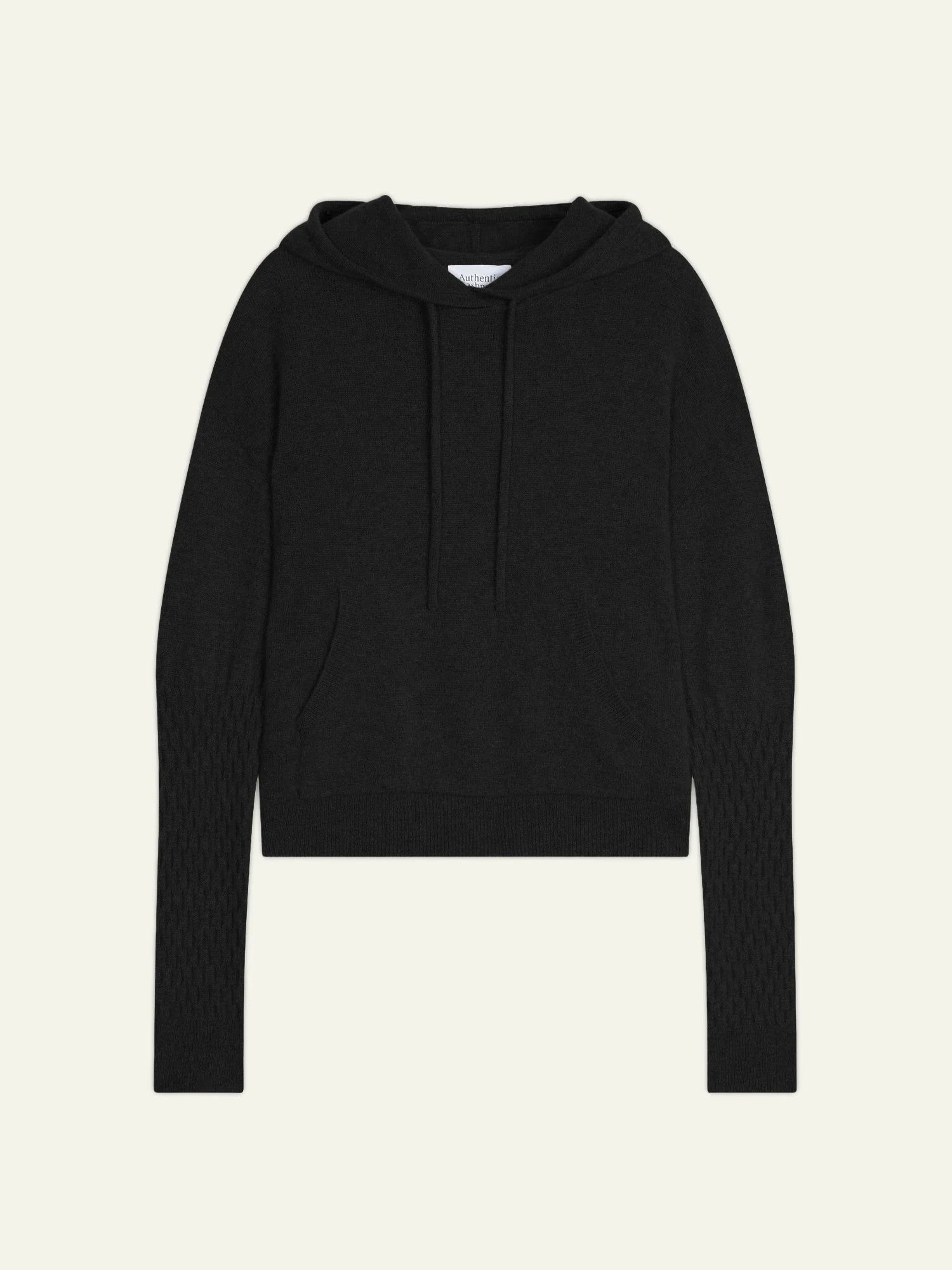 ELOWEN pullover mit kapuze schwarz