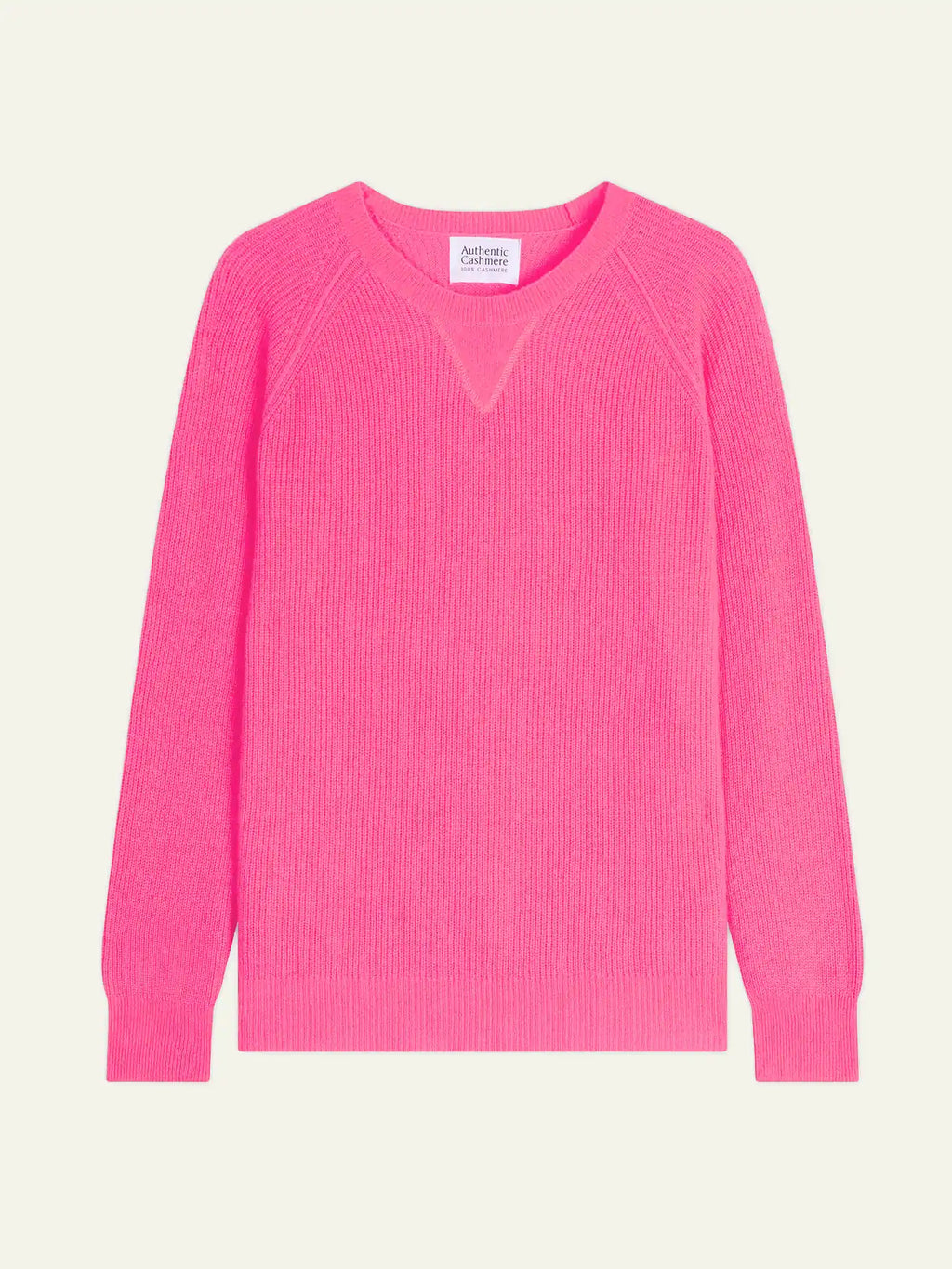 CÉLIMÈNE Pullover Rundhalsausschnitt Neonrosa