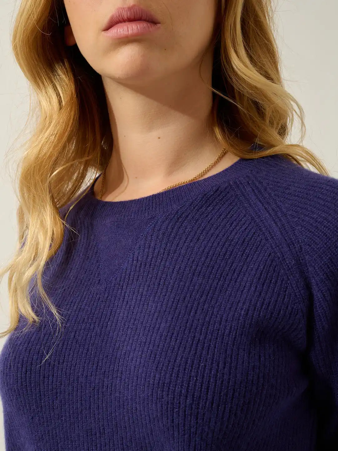 CÉLIMÈNE Pullover Rundhalsausschnitt Violett