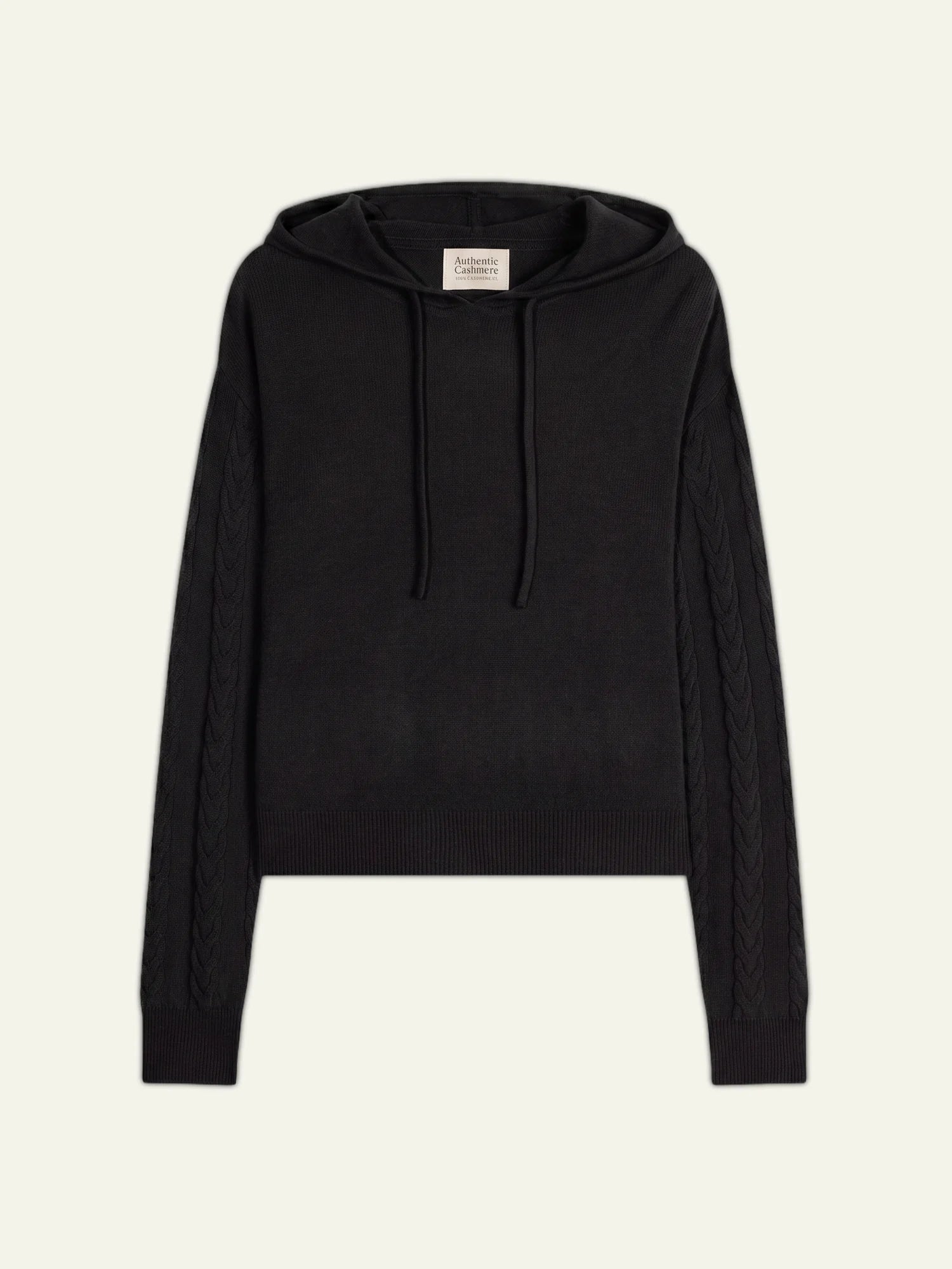 SVALINNA pull capuche noir