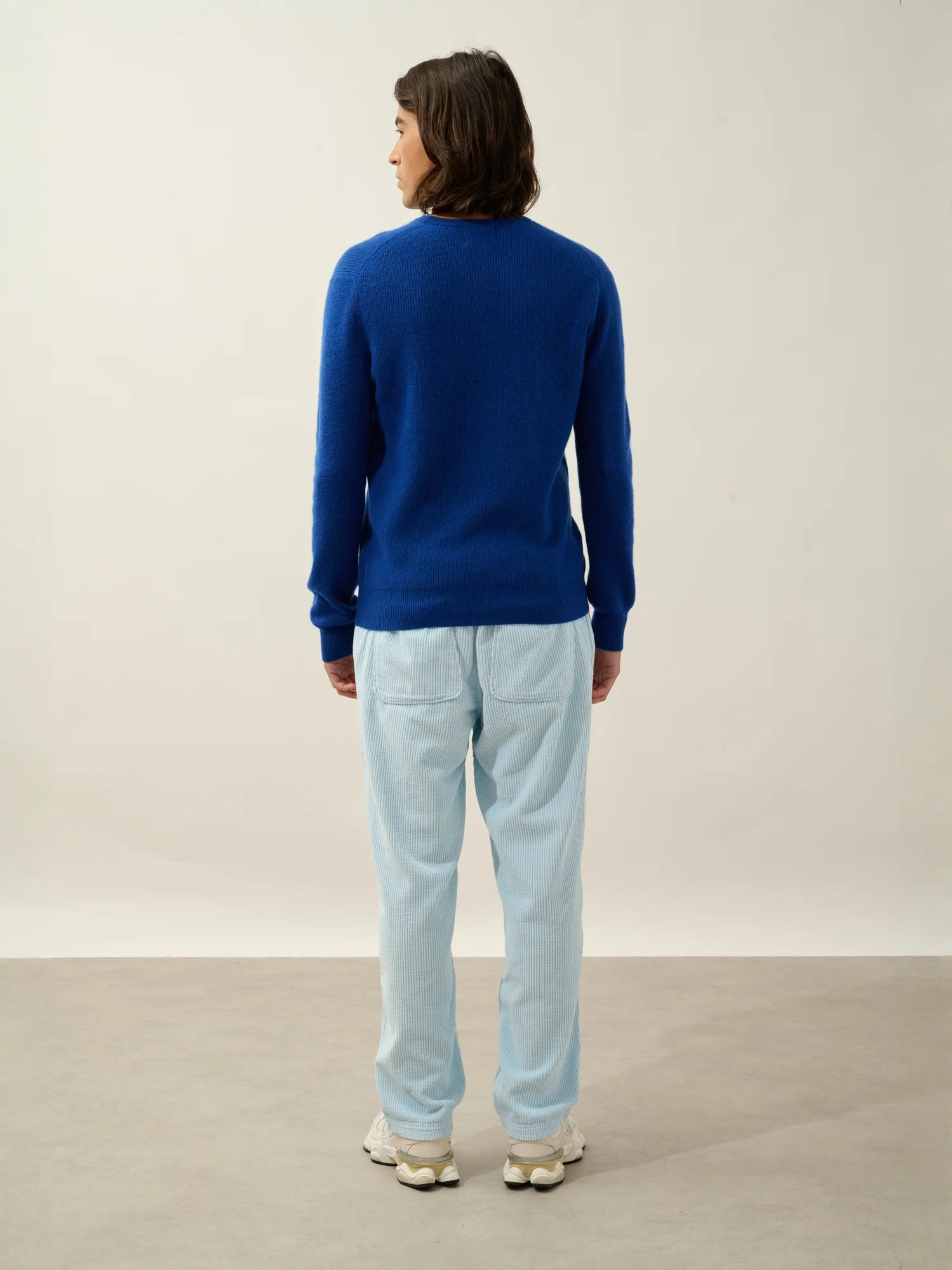 LUFFY sweater crew neck ultramarine