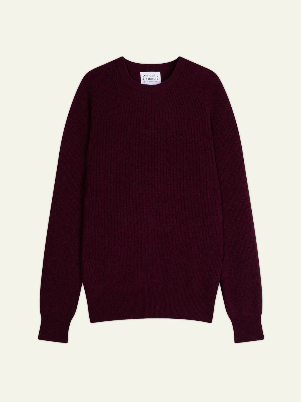 LUFFY pullover rundhalsausschnitt brombeere
