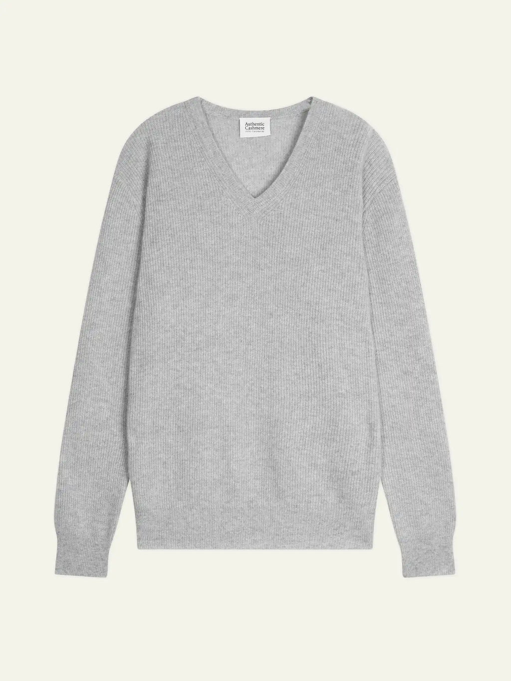 JARDON sweater v-neck light heather grey