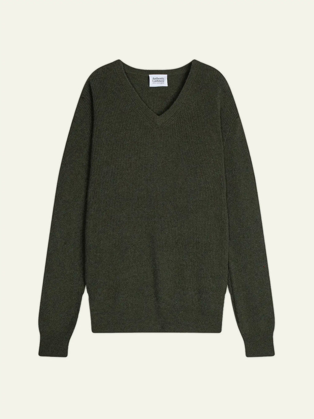 JARDON sweater v-neck heather khaki