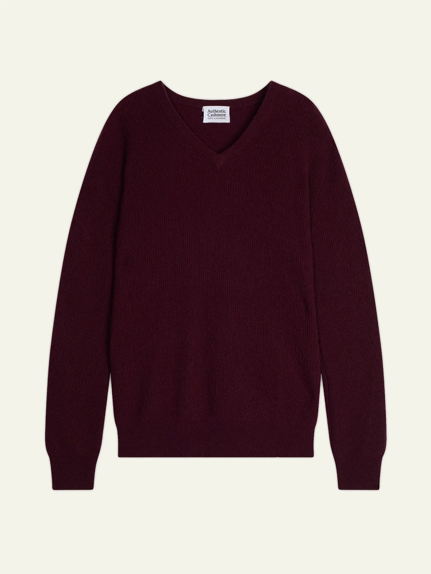 JARDON pullover v-ausschnitt brombeere
