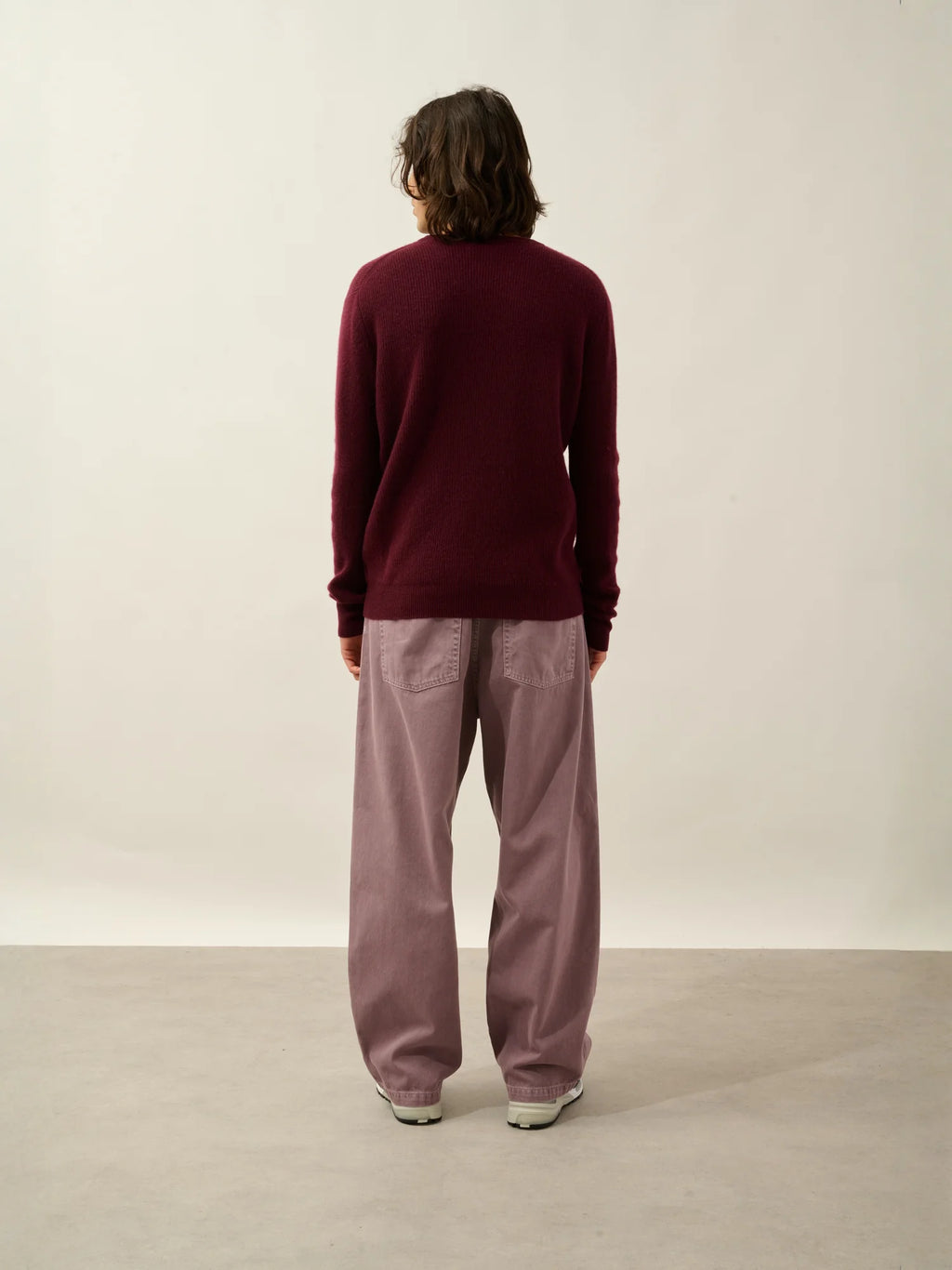 JARDON sweater v-neck blackberry