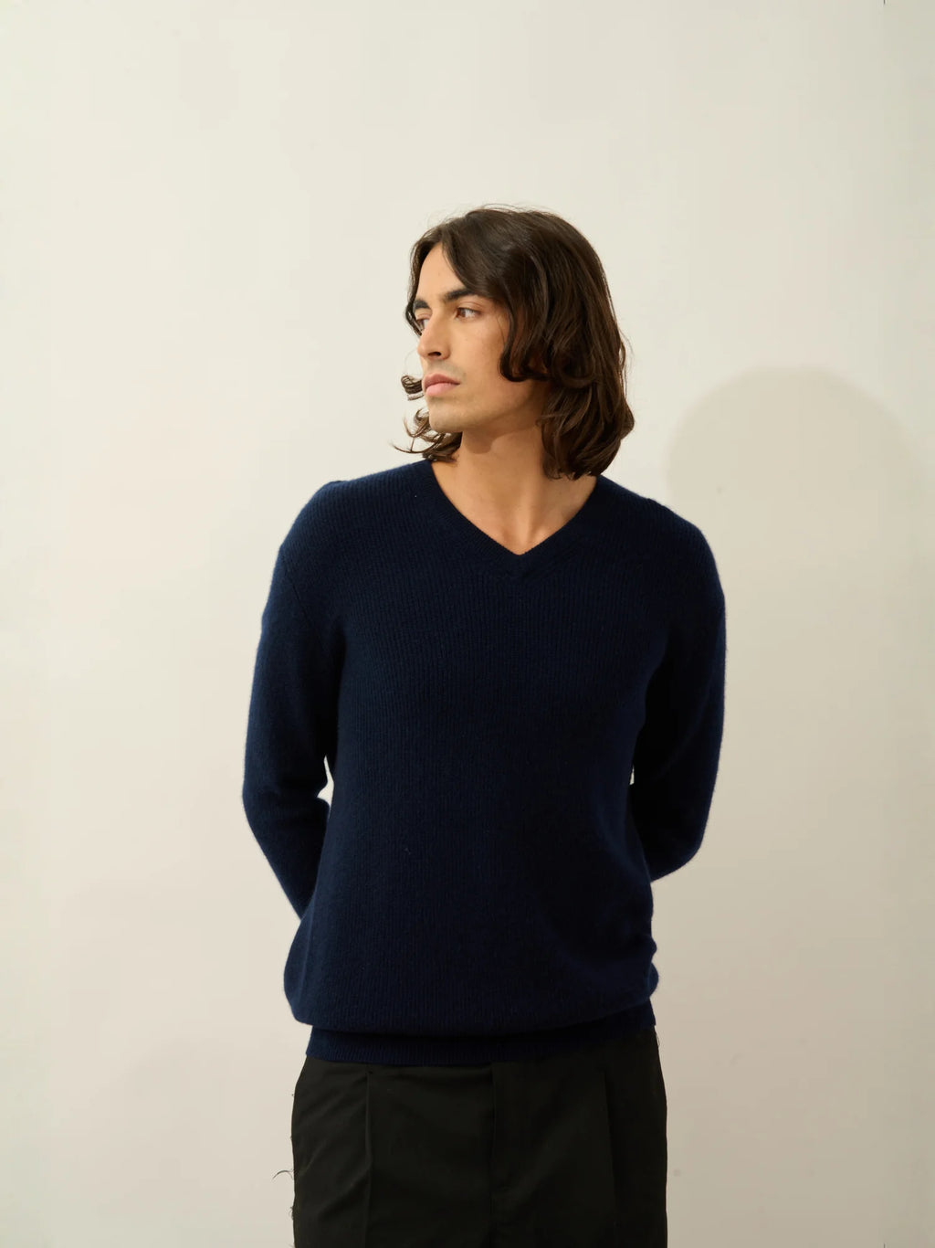 JARDON sweater v-neck navy