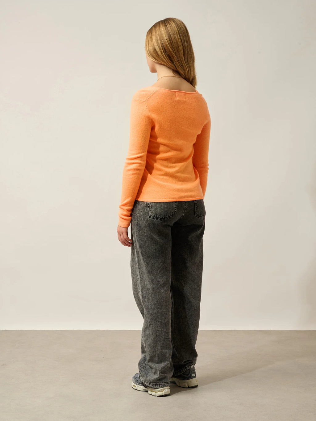 GALISE pull col V clémentine
