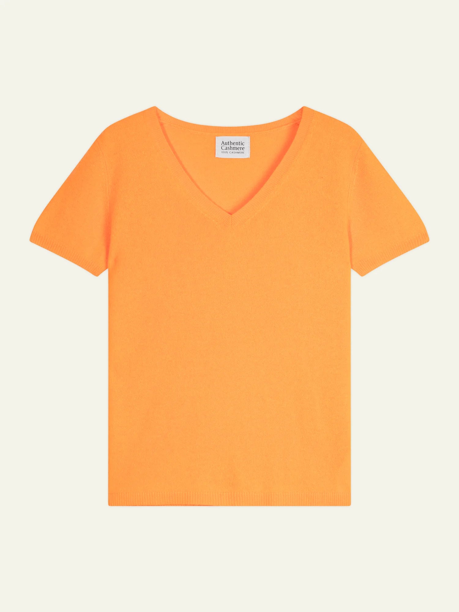 KALI t-shirt v-neck clementine