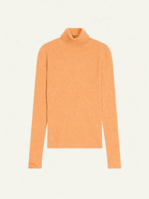 BISE sweater turtleneck citrus