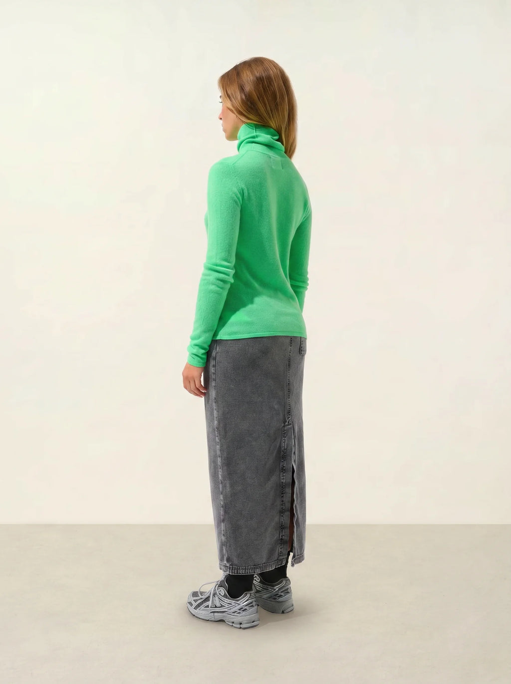 BISE Pullover Rollkragen Kaktusgrün