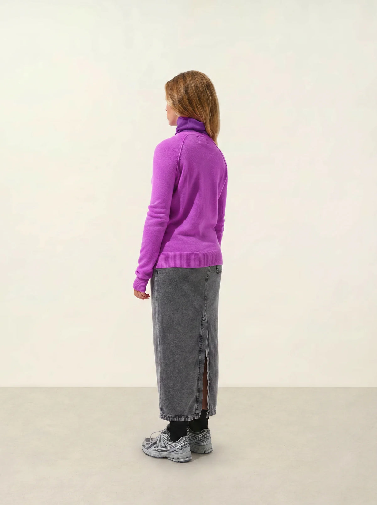 ETRET Sweater Crew Neck Purple