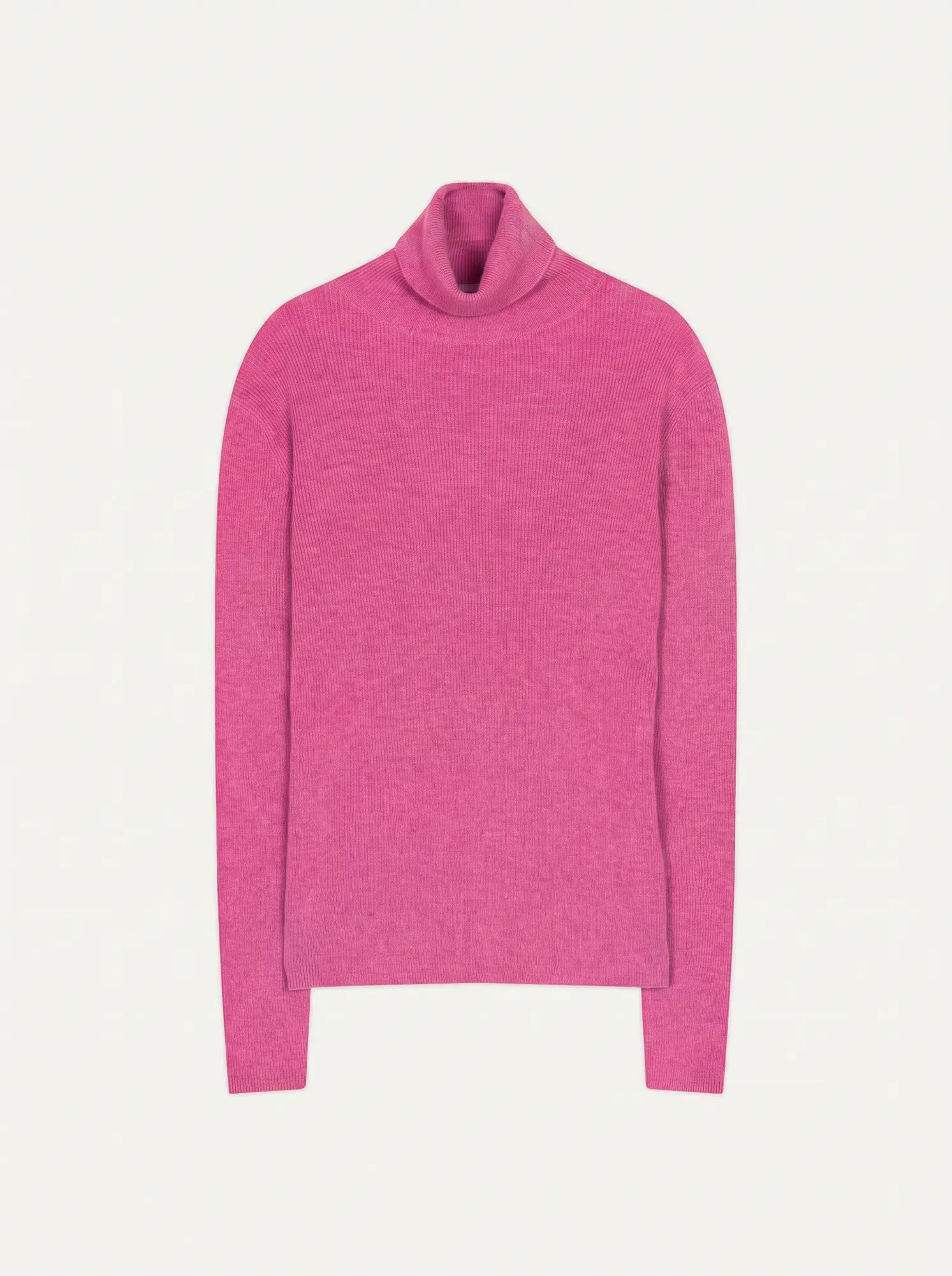 SUZIE pullover rollkragen flamant rosa