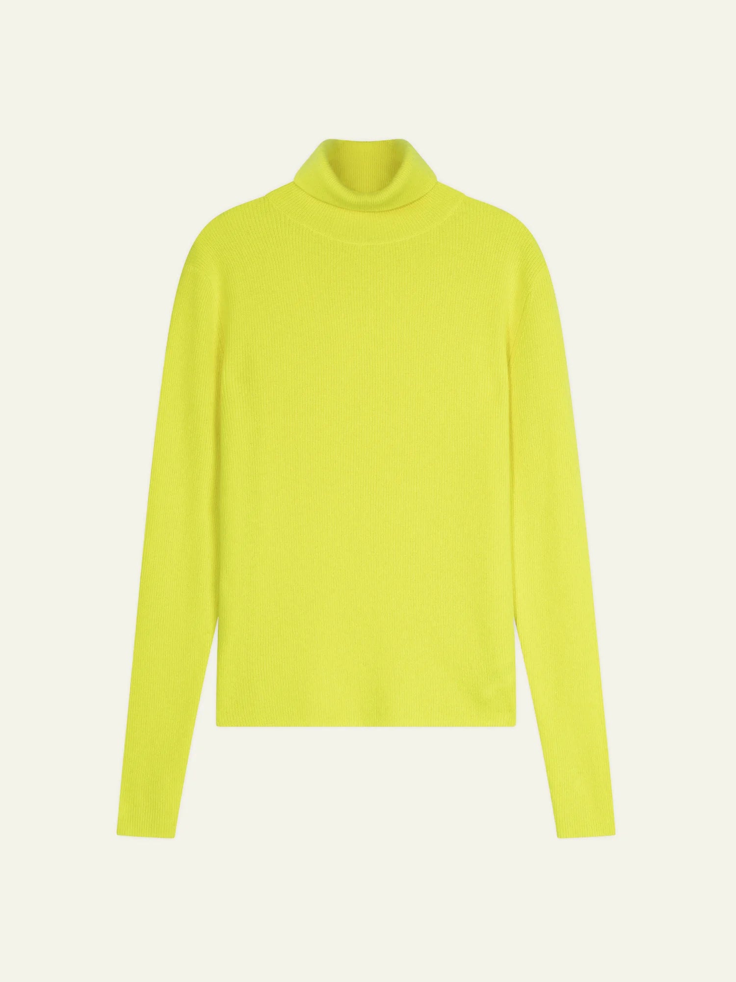 SUZIE pullover rollkragen gelb neon