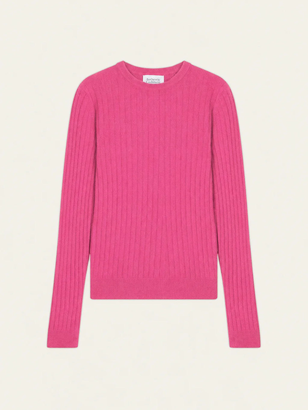 BELLA Pullover Rundhalsausschnitt Flamingorosa