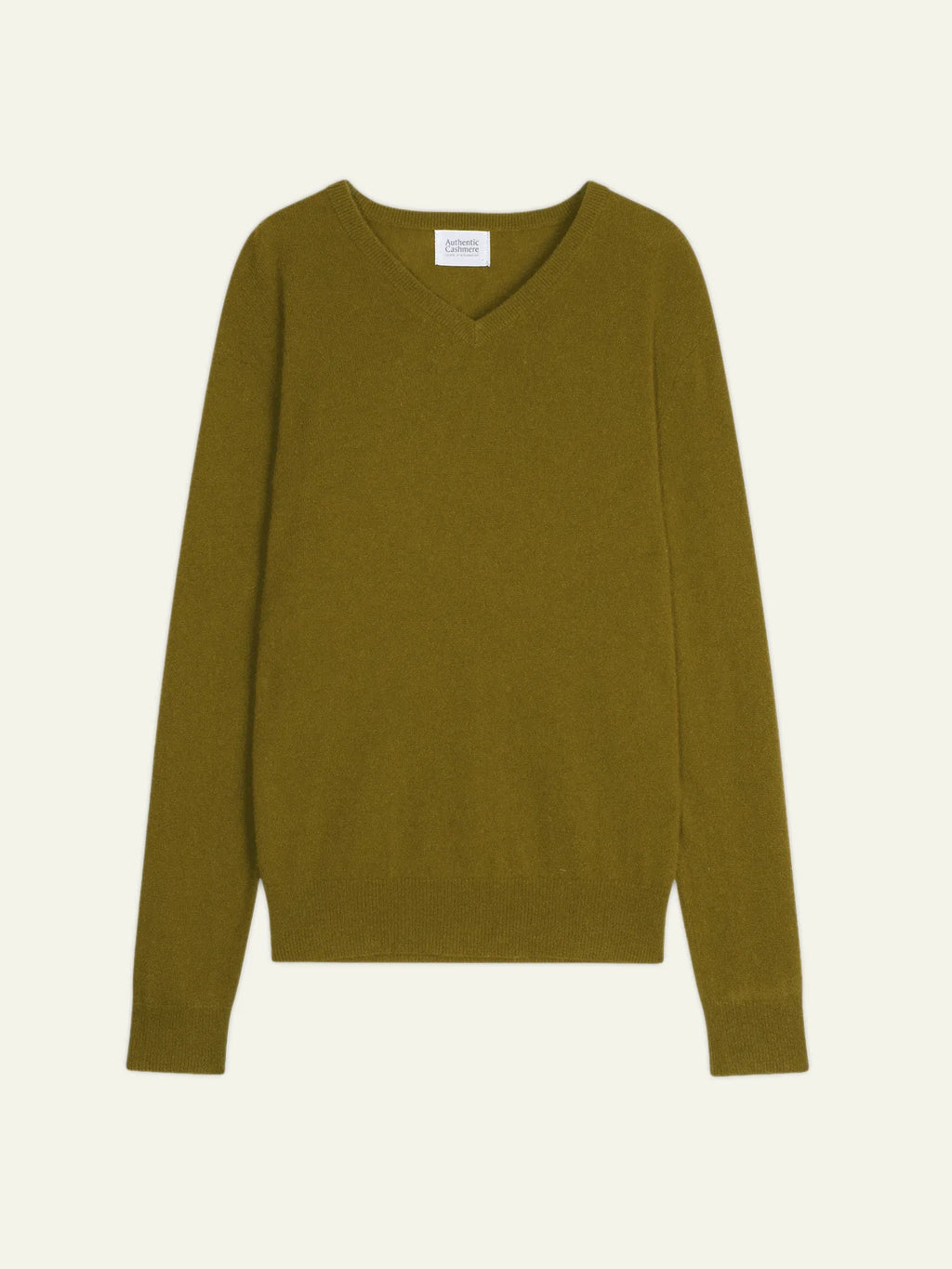 AGEL Pullover V-Ausschnitt Bronze