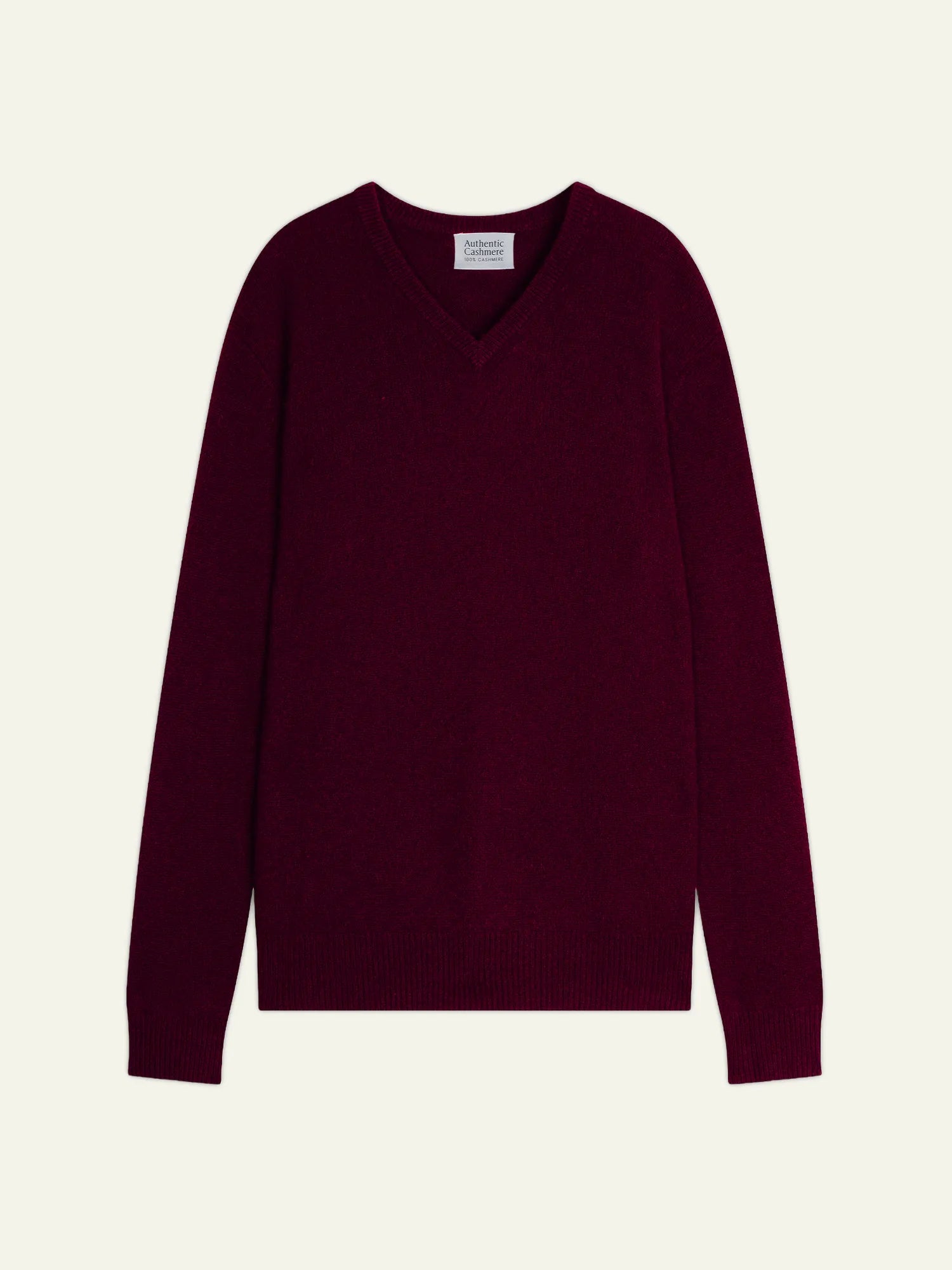 VICTOR pullover v-ausschnitt 4-fädig brombeere