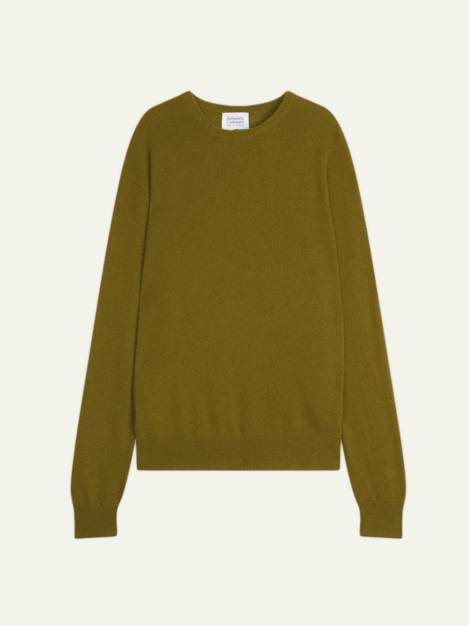 AIGLIÈRE pullover rundhalsausschnitt bronze