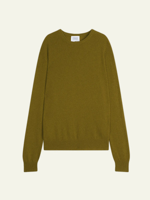 AIGLIÈRE pull col rond bronze