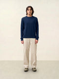AIGLIÈRE sweater crew neck midnight