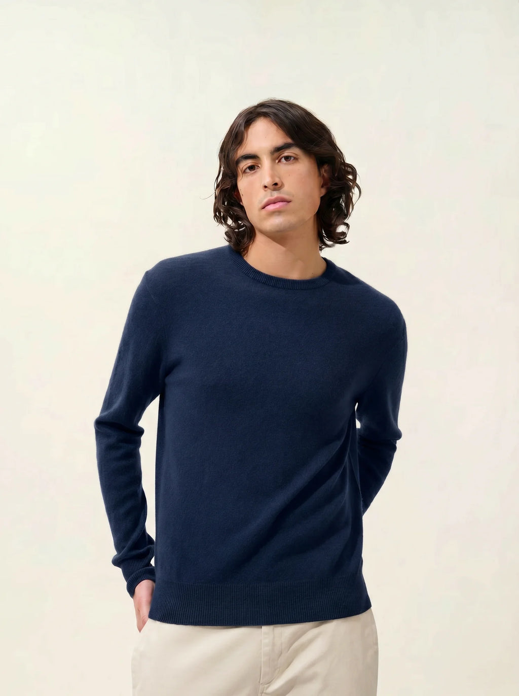 AIGLIÈRE sweater crew neck midnight