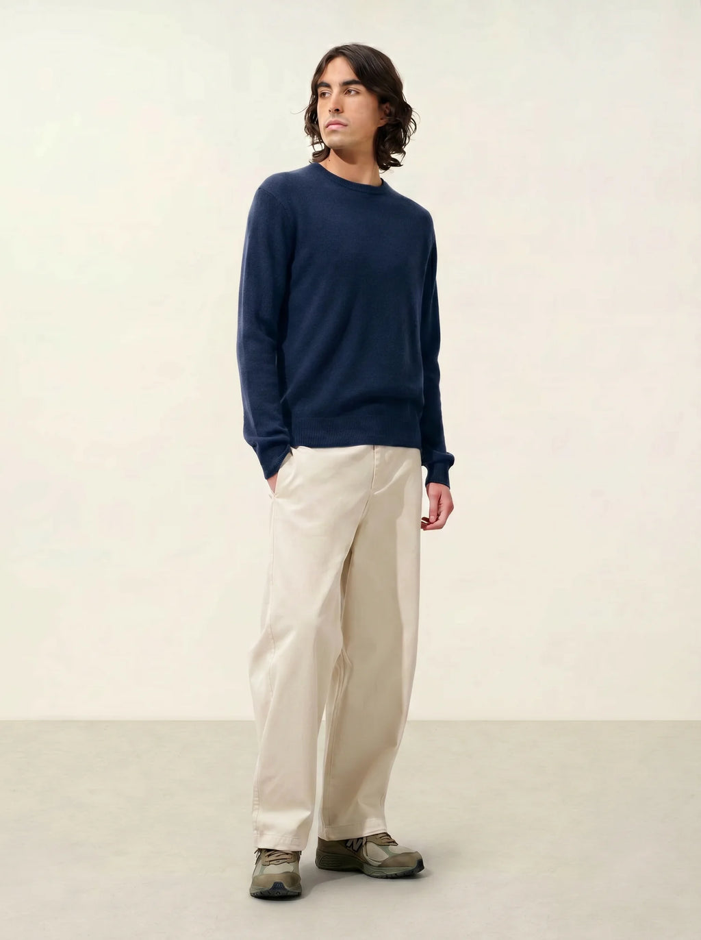 AIGLIÈRE sweater crew neck midnight