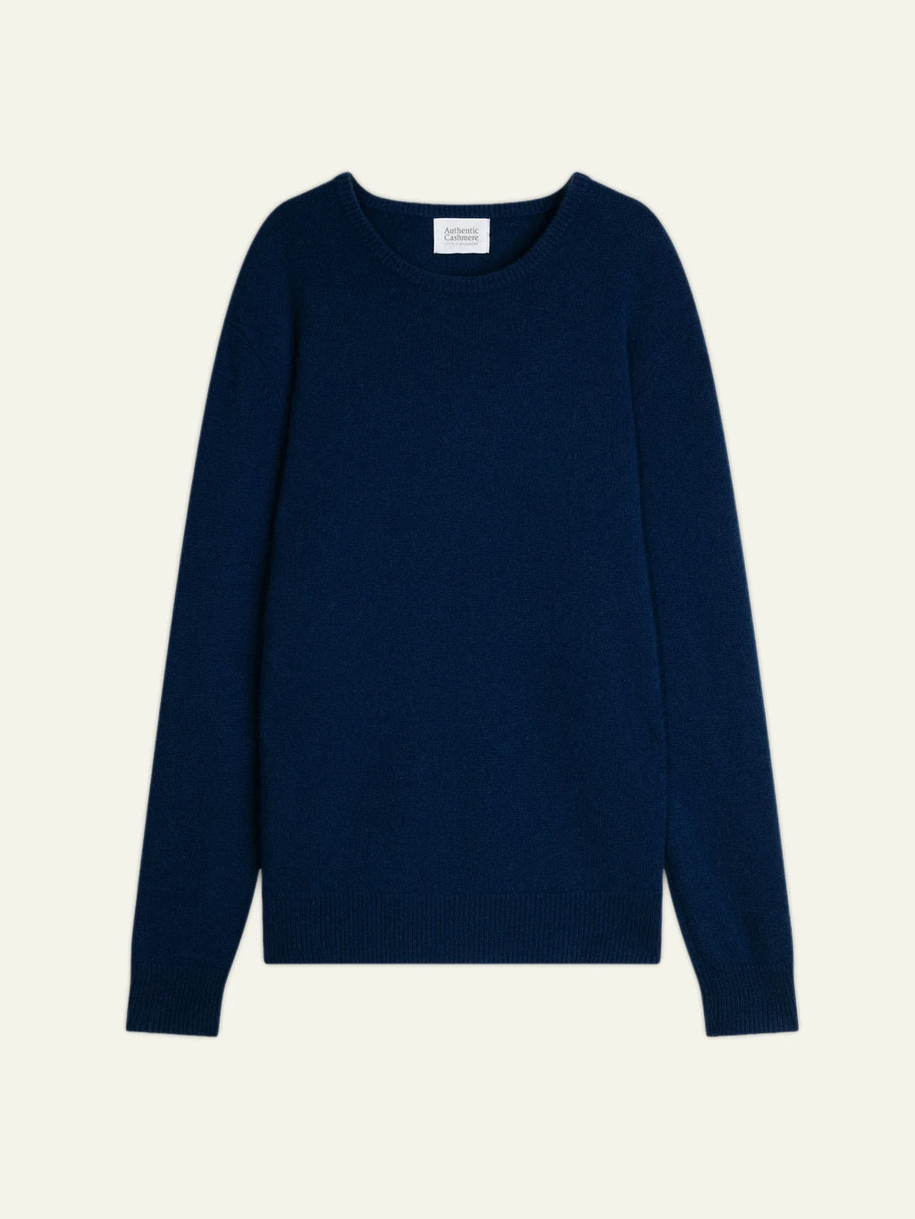 VICTO pull col rond 4 fils minuit
