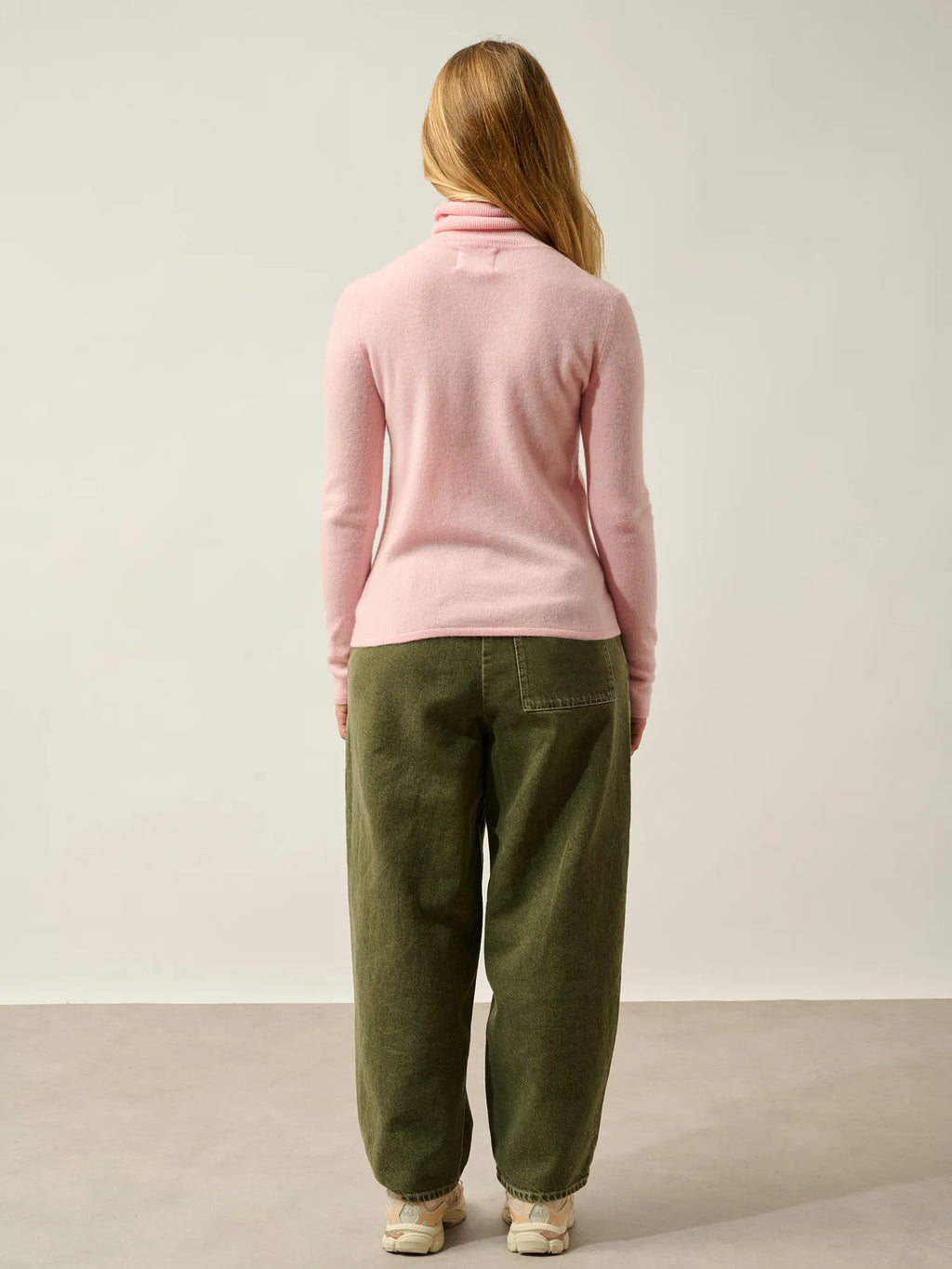 BISE pullover rollkragen ballettrosa