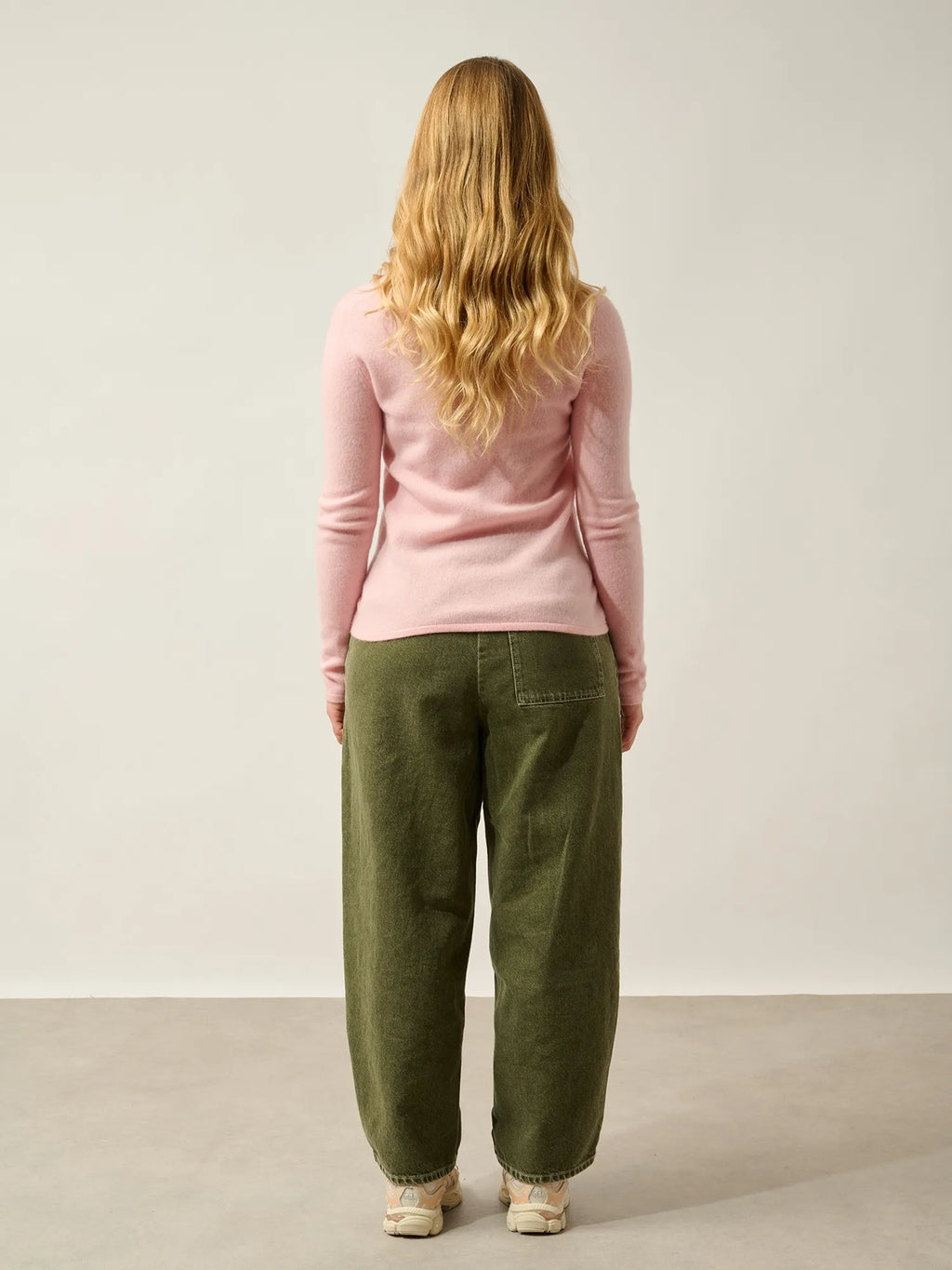 EPÉNA Pullover Rundhalsausschnitt Ballettrosa