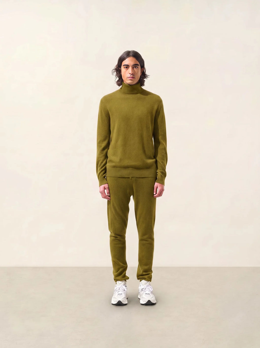BANGE Pullover Rollkragen Bronze