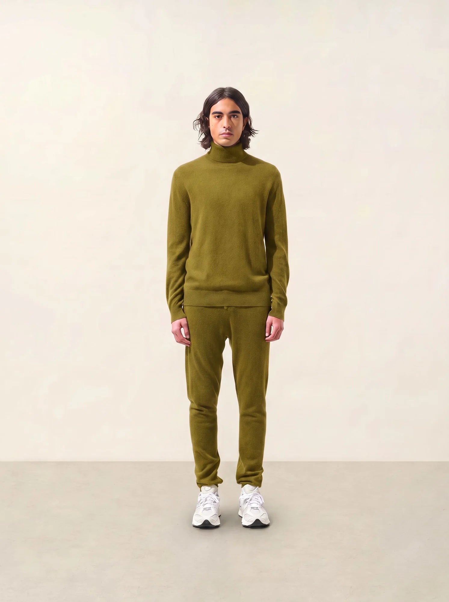 BANGE Pullover Rollkragen Bronze