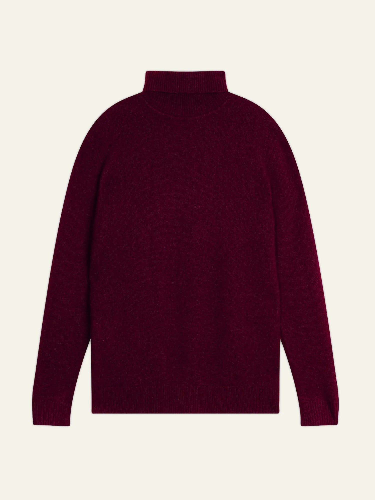 MARTIN sweater turtleneck 4 ply blackberry