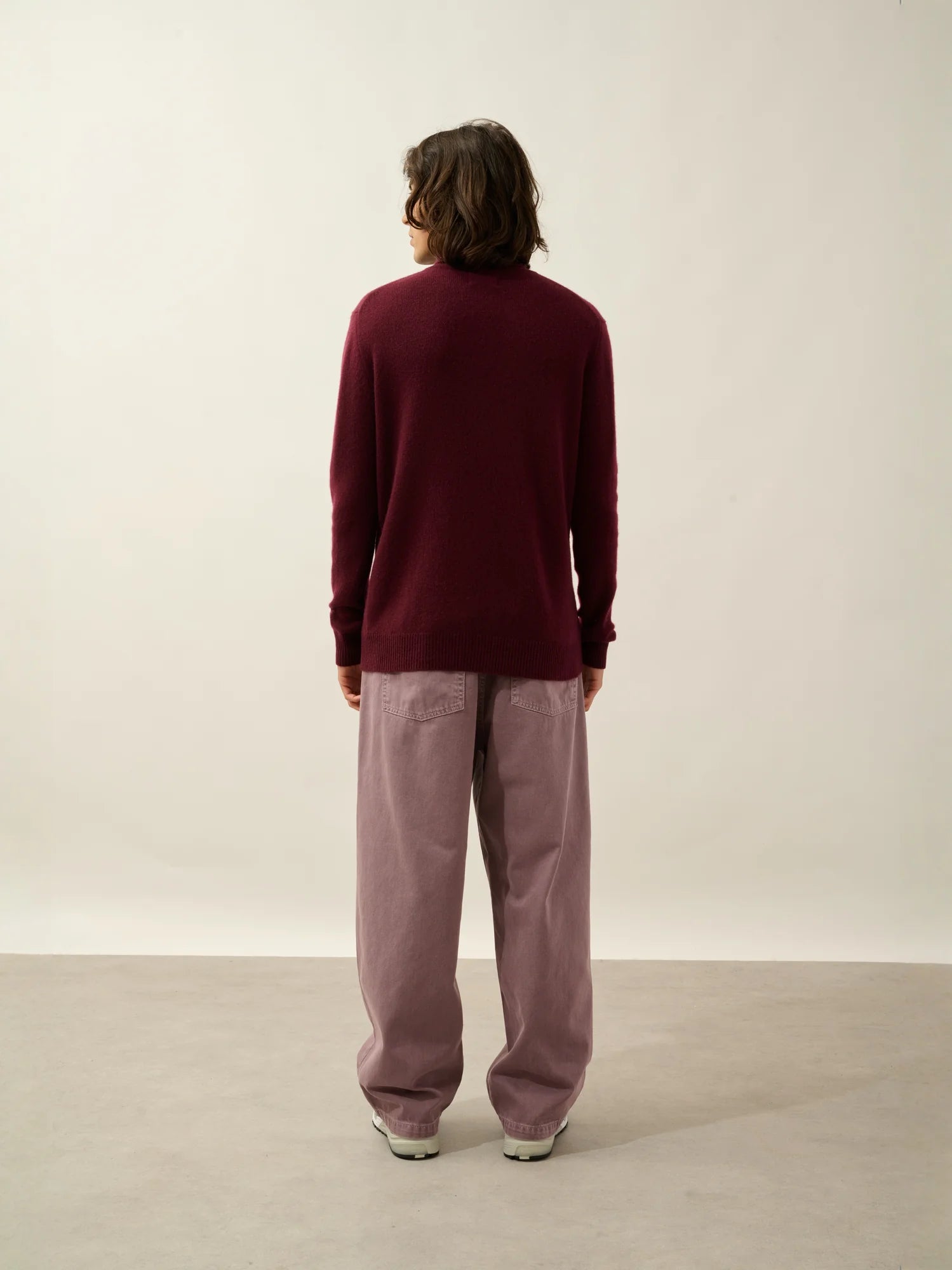 MARTIN sweater turtleneck 4 ply blackberry