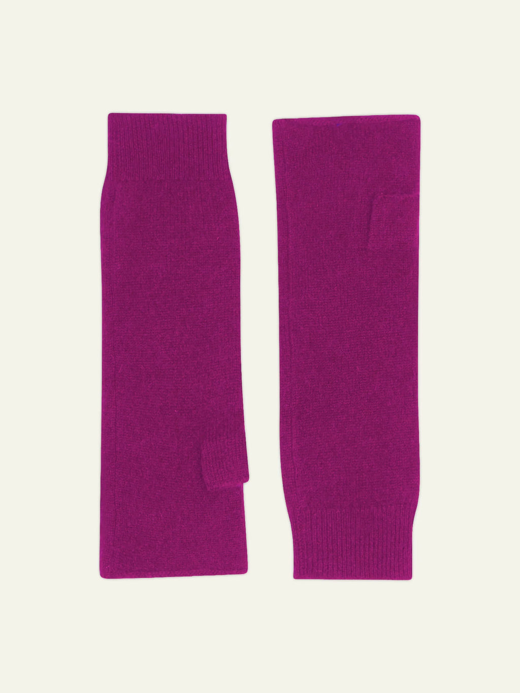 SERRE fingerlose handschuhe violine