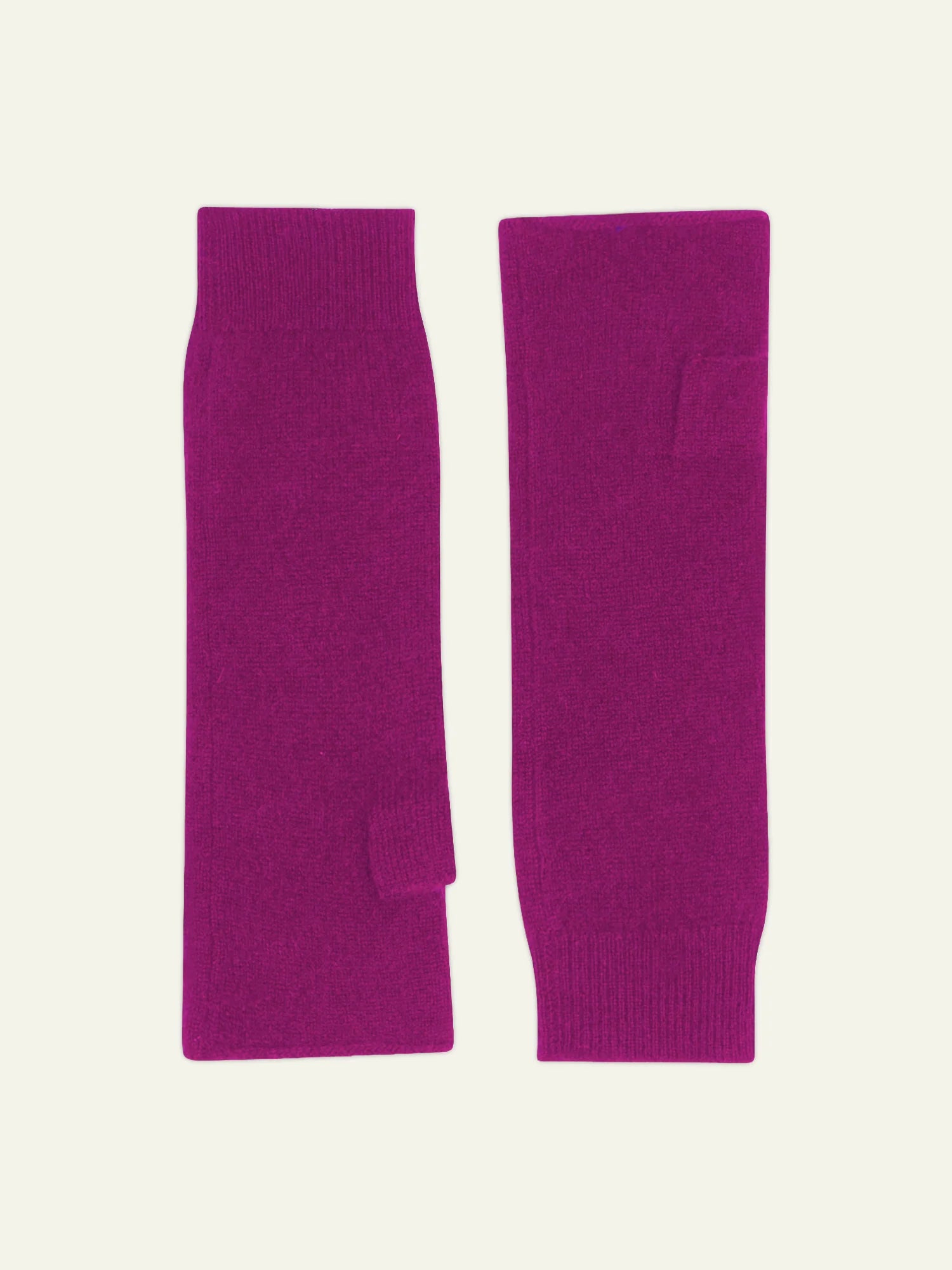 SERRE fingerlose handschuhe violine