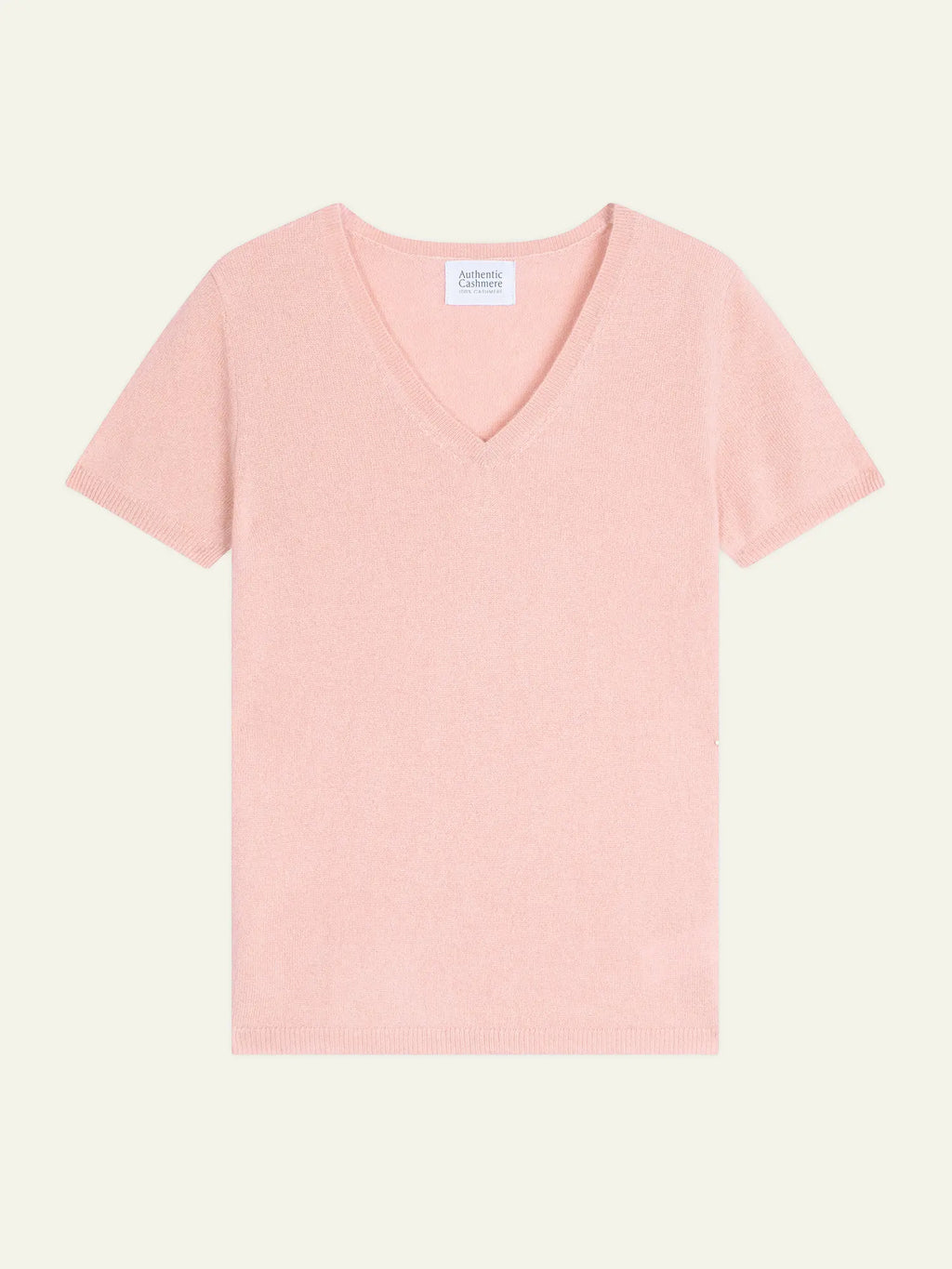 KALI t-shirt v-neck ballet pink
